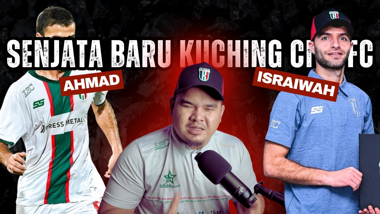 Ahmad Israiwah Kunci Kemenangan Kuching City lawan Penang di Stadium Negeri