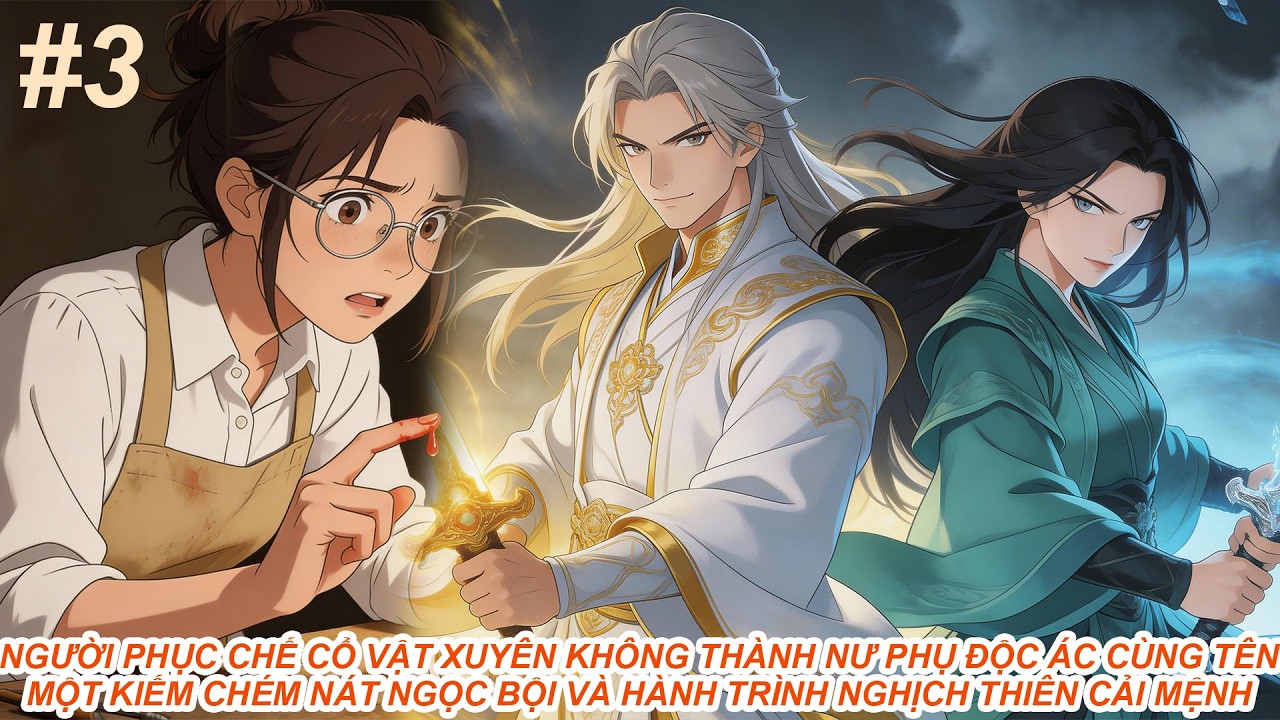 Người Phục Chế Cổ Vật Xuyên Thành Nữ Phụ Độc Ác Một Kiếm Chém Nát Ngọc Bội Hành Trình Nghịch Thiên 3