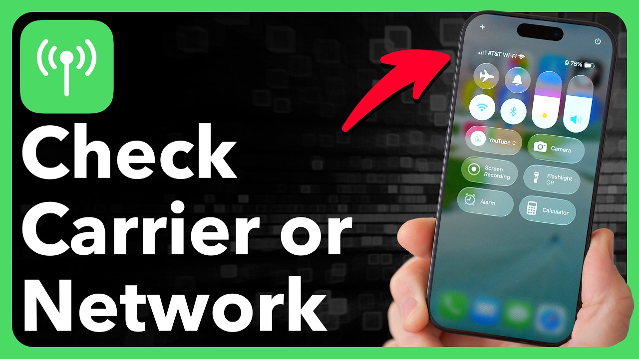 How To Check The Carrier Or Network On iPhone