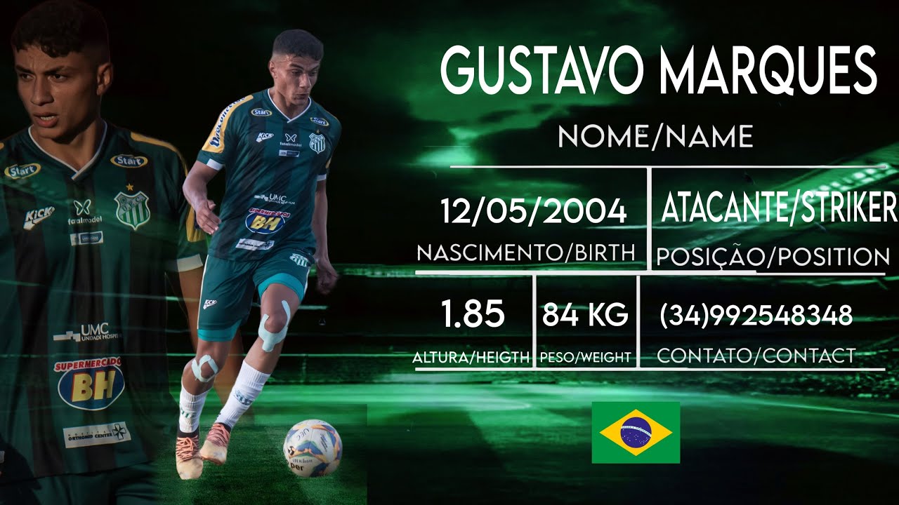 GUSTAVO MARQUES - CENTER FORWARD/CENTROAVANTE - 2004