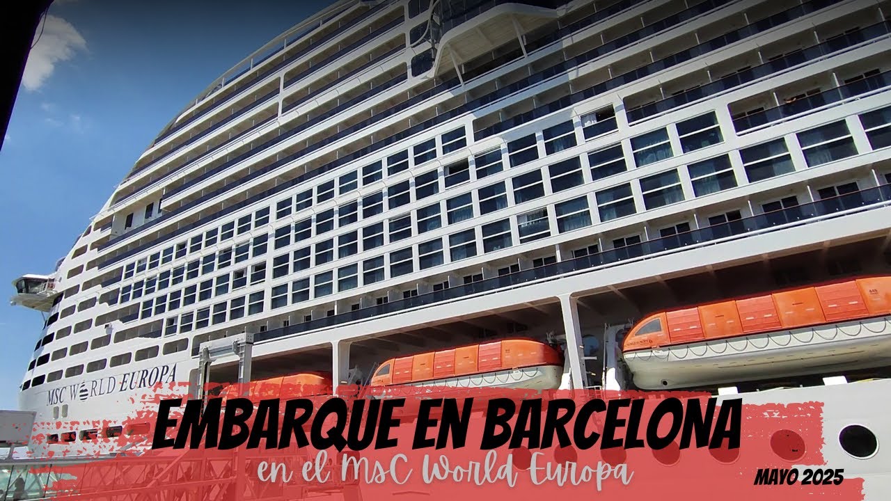 Nuestro PRIMER DÍA en el MSC World Europa