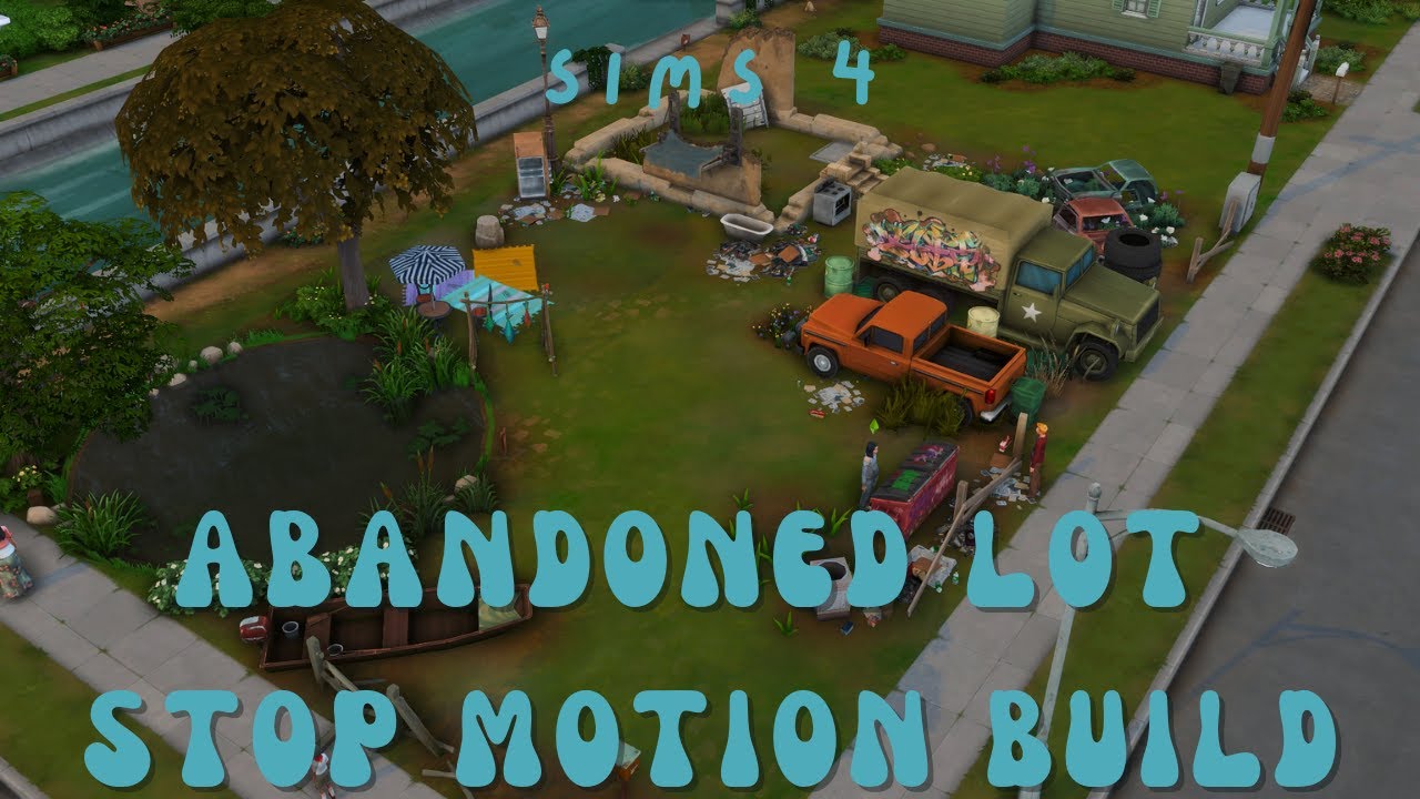 SIMS 4 - Homeless Challenge Lot and Rules