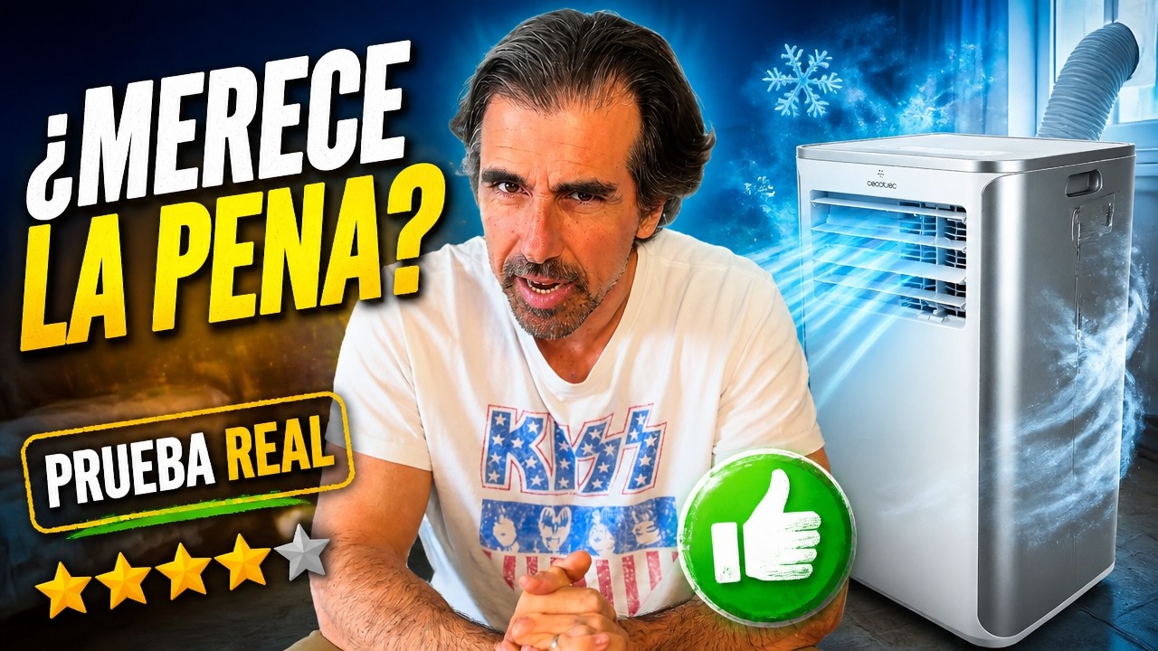 ❄️Aire Acondicionado PORTÁTIL CECOTEC BARATO ForceClima ¿Merece la Pena? Prueba Real+Consejos
