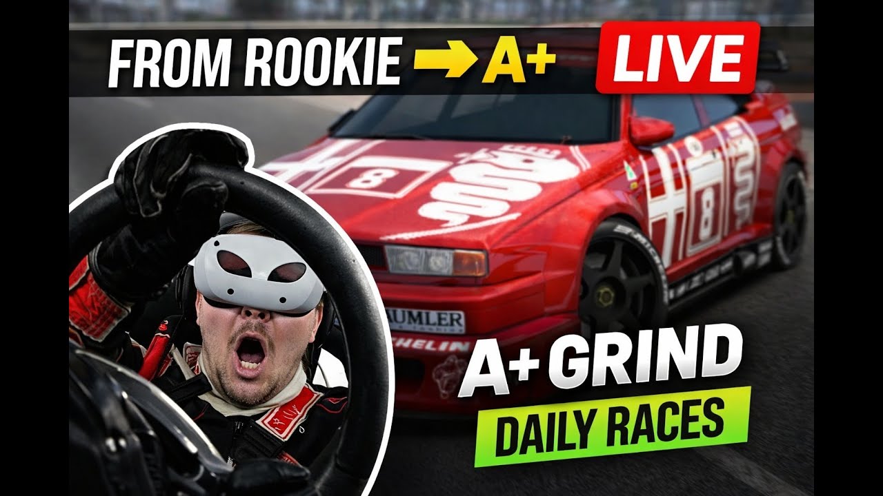 🔴 WE DID IT! 🏆 GT7 VR: Racecraft Bootcamp Pays Off With a WIN and a PODIUM!