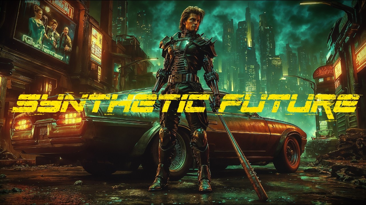 Synthetic Future | Cyberpunk 80&rsquo;s Dystopian Gang War &ndash; AI Sci-Fi Trailer - 4K