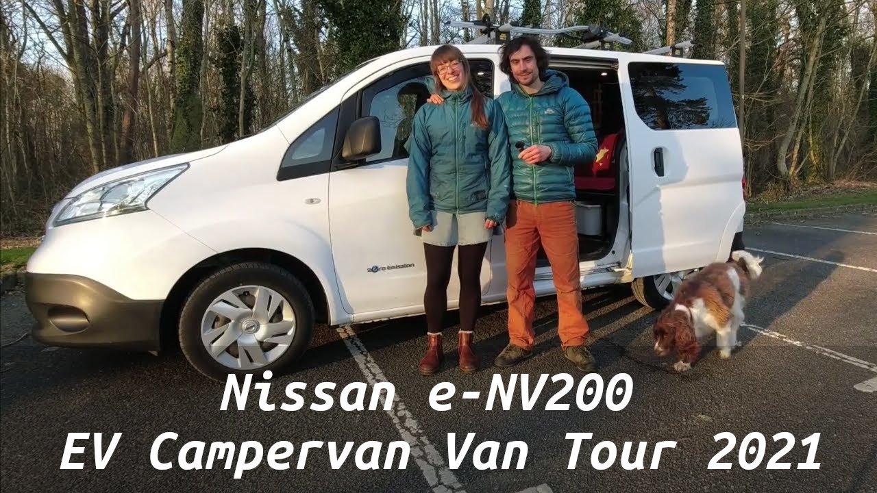 ПОЛНОСТЬЮ ЭЛЕКТРИЧЕСКИЙ КЕМПЕРВАН 🚐🔌 ⚡ — Nissan e-NV200, переделанный своими руками в фургон, тур...