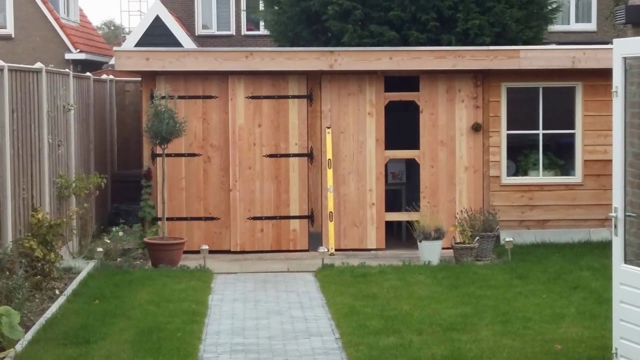 Deuren maken kun je zelf - DIY shed doors - gartenhaus tür