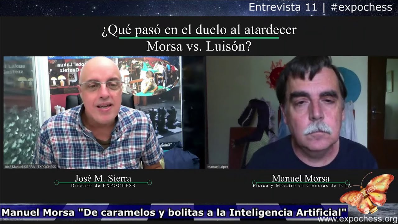 ¿Qué pasó en el duelo al atardecer Morsa vs. Luisón? - Manuel Morsa nos responde | EXPOCHESS
