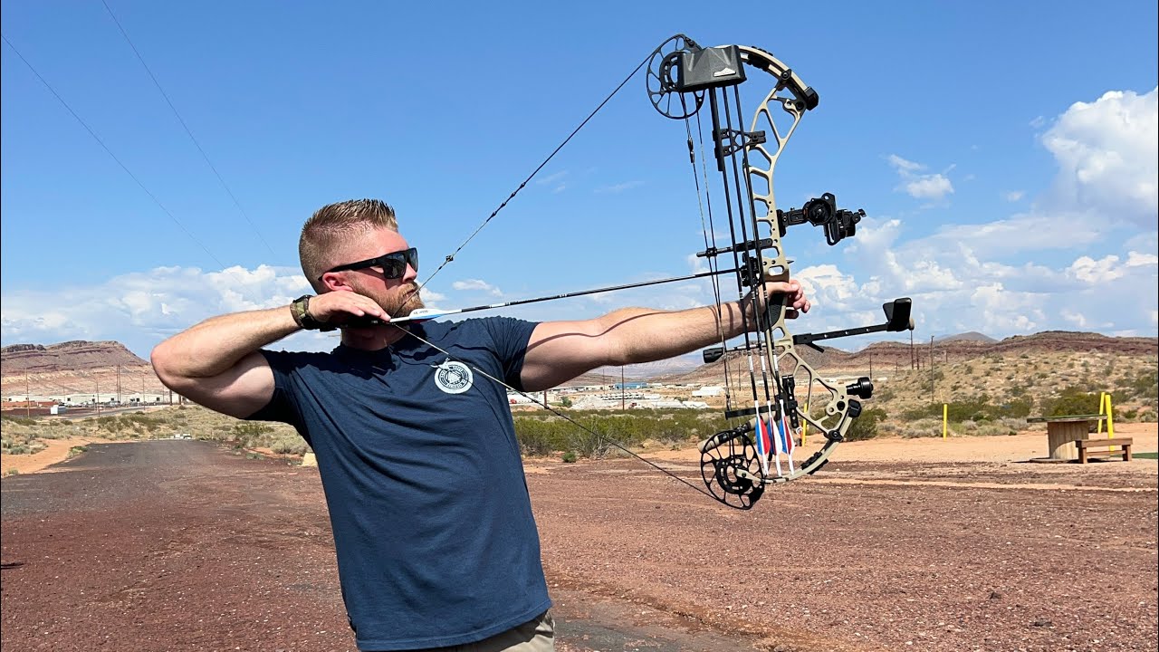 2023 PSE OMEN BOW 80lb (gen2) - 145 Yards (I pulled the last shot)