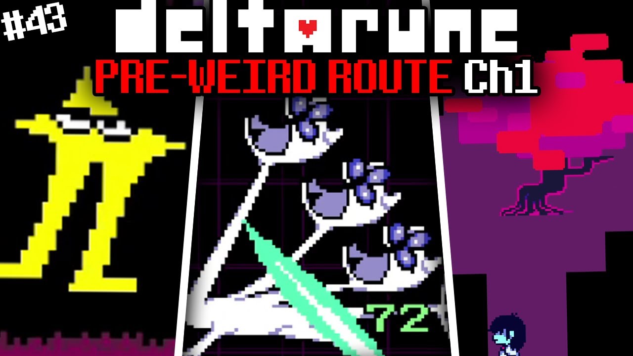 EL STARWALKER ORIGINAL, HUEVO DEL CHAPTER 1 y MUCHAS PELEAS | Deltarune PRE-WEIRD ROUTE Ch1