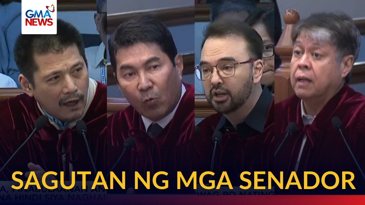 Sigawan, sagutan ng mga Senador, sumabog bago ang impeachment trial | GMA News