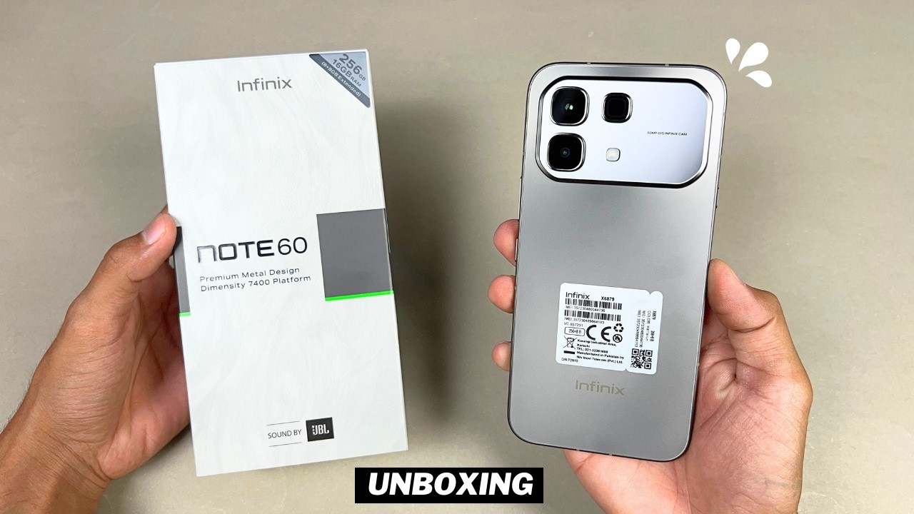 Распаковка Infinix Note 60 &mdash; Король бюджетных смартфонов вернулся! 👑