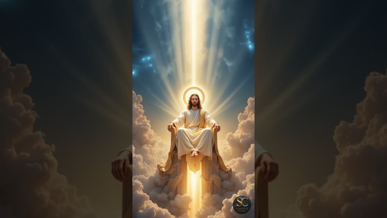 Jesus on the Throne in Heaven / Jesus no Trono no C&eacute;u