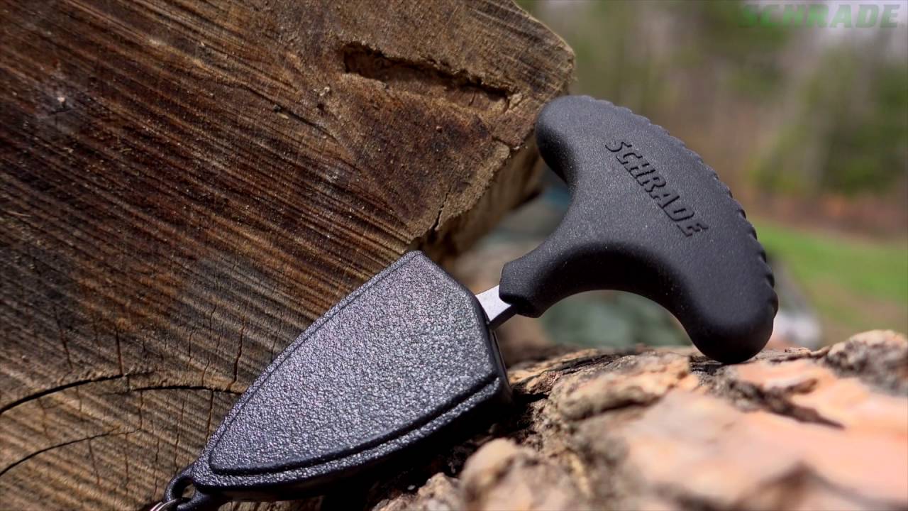 NEW! SCHF50F T-Handle, Fixed Blade Knife