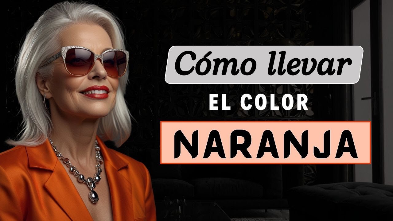 🟠 Cómo combinar el color NARANJA en Ropa | LOOKS ELEGANTES 💋👓