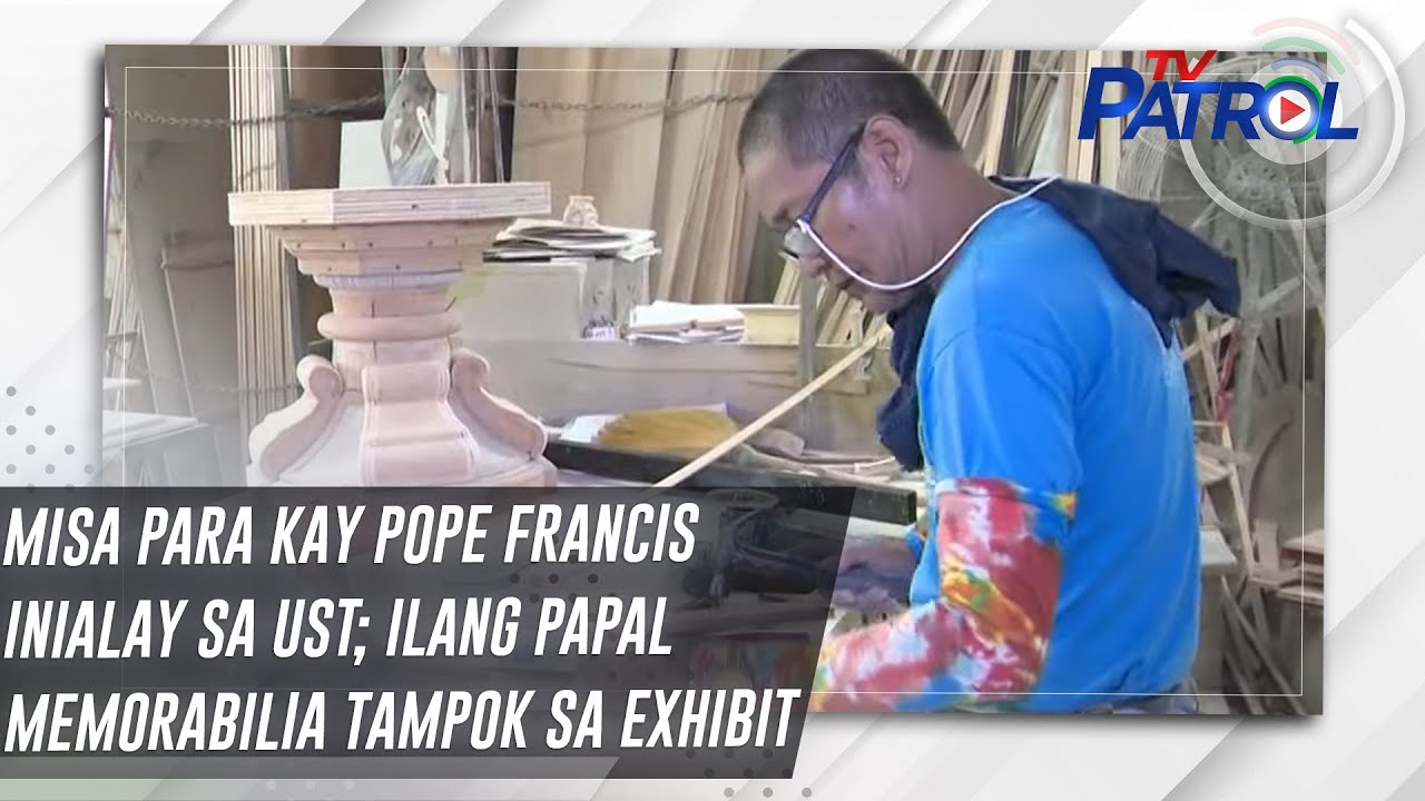 Misa para kay Pope Francis inialay sa UST; ilang Papal memorabilia tampok sa exhibit | TV Patrol