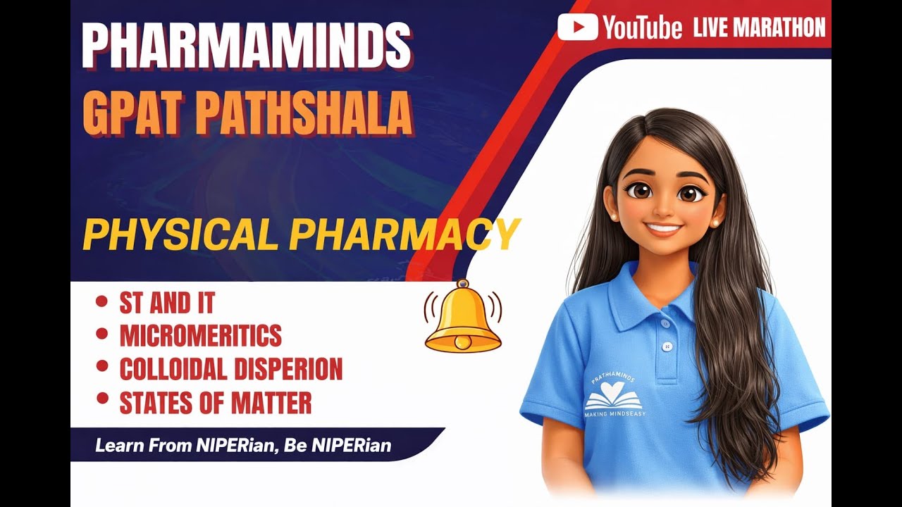 MICROMERITICS STATES OF MATTER ST AND IT COLLOIDAL DISPERSION |APOORVA | GPAT PATHSHALA MCQ SERIES