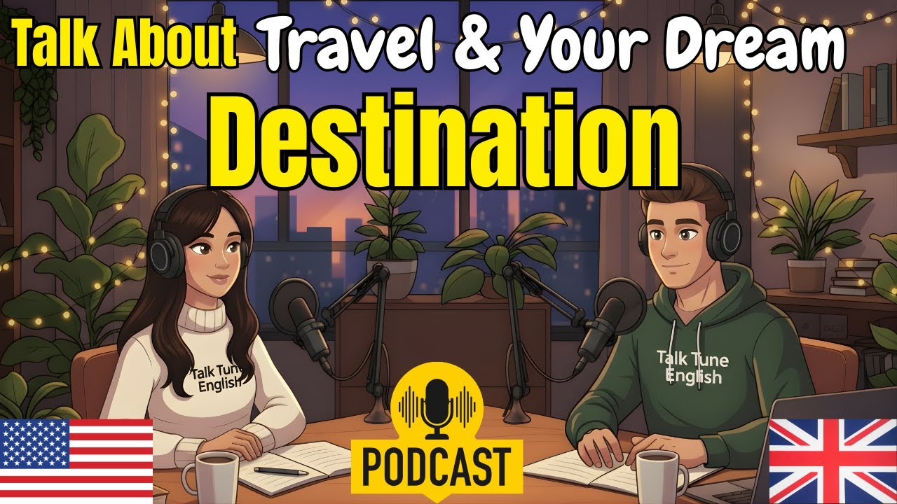 English Conversation Practice: Talk About Your Dream Travel Destination Naturally