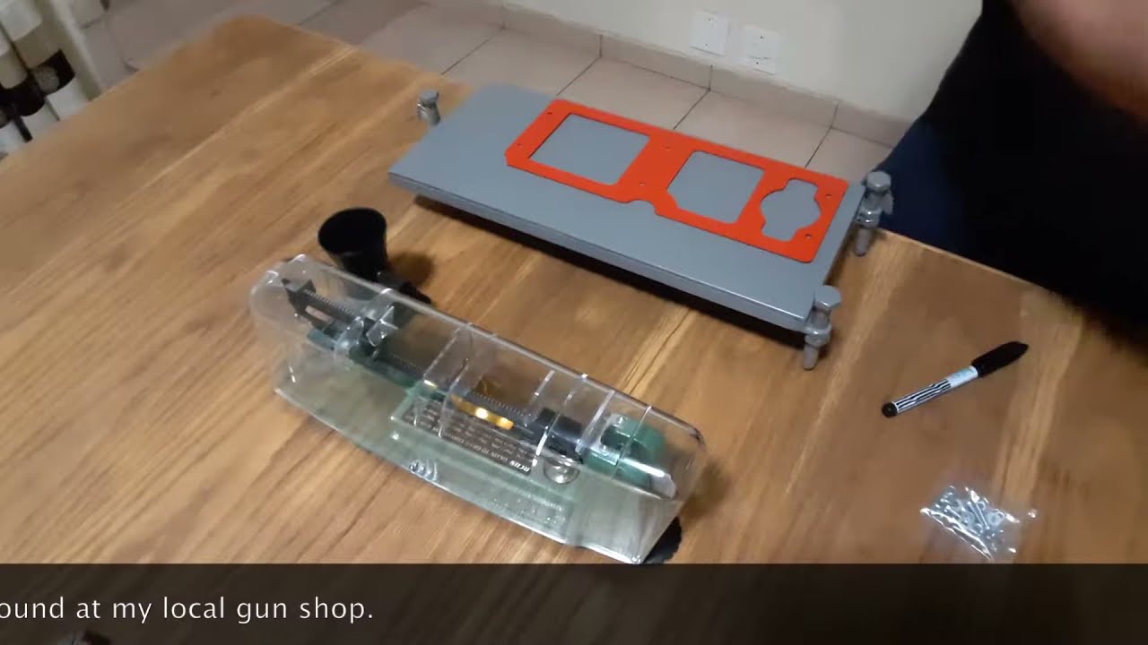 Building a Platform for RCBS Mechanical reloading scale
