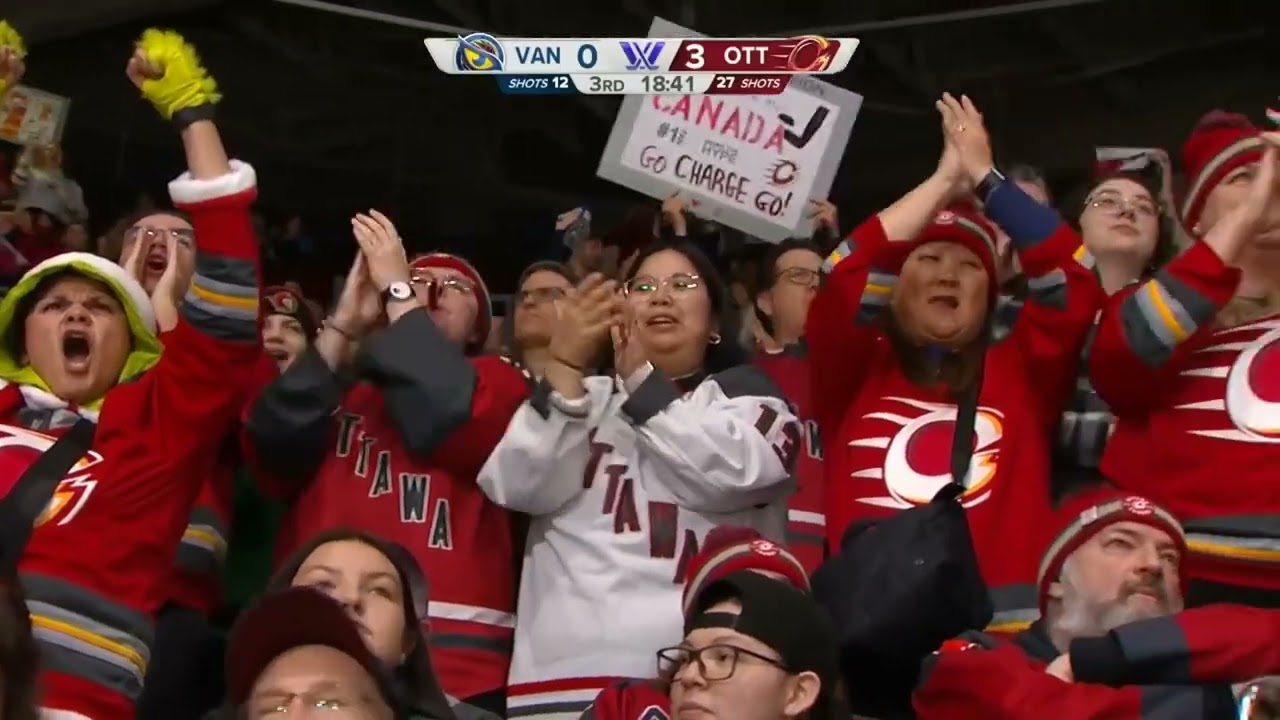 Ottawa Charge vs Vancouver Canucks - PWHL Highlights