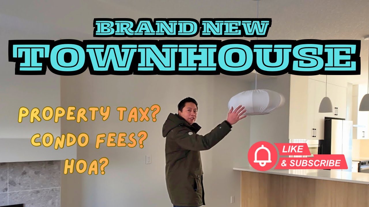 Modern Townhouse Tour in Seton SE Calgary | Community Living #SetonSECalgary #TownhouseTour