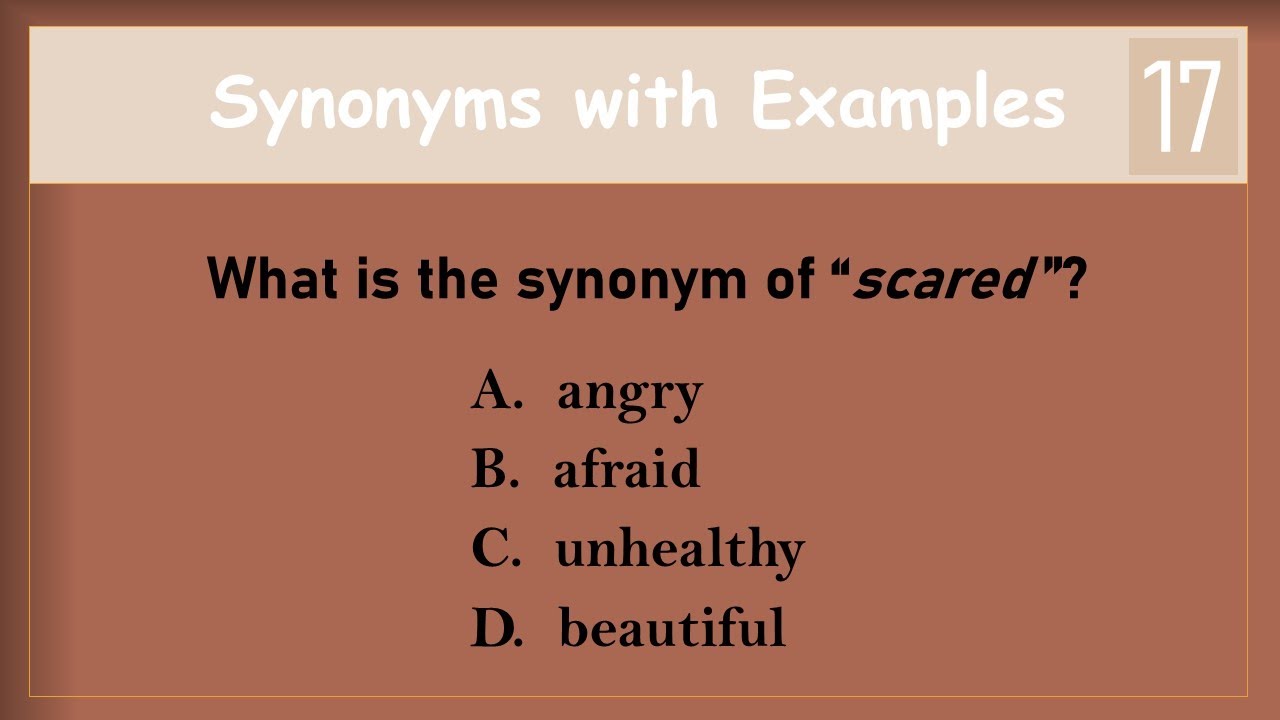 Synonyms with Examples 17 | English Vocabulary Practice Test | Test Your English Vocabulary Skills