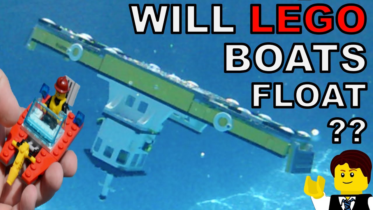 ЭТИ ЛОДКИ LEGO ПЛАВАЮТ?