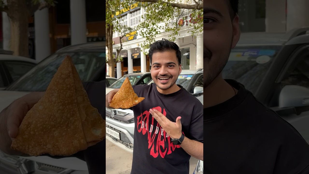 Biggest Vs Smallest Samosa 😱🔥 | Cheap vs Expensive Samosa challenge #food #shorts