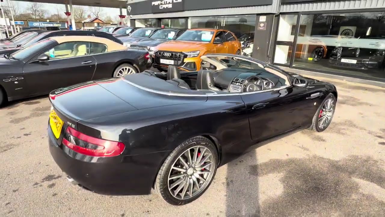 Aston Martin DB9 Volante walkaround video 