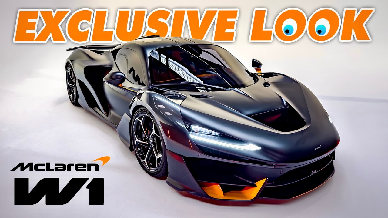 NEW McLaren W1 Details REVEALED - First In Country: VIN 002