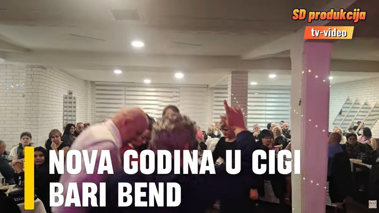 Veliko Novogodišnje  veselje u Cigi sa Bari bendom i pratite @sdprodukcija756