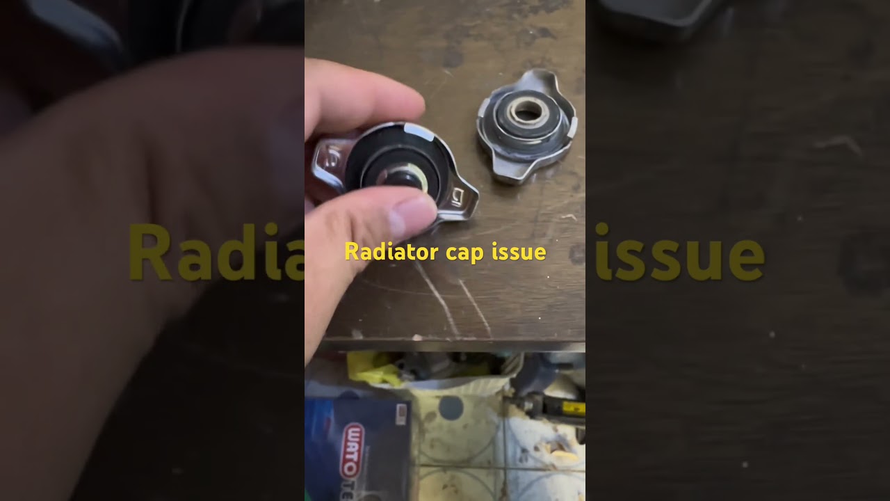 Radiator cap lang nag overheat na? #car #corolla #mechanic