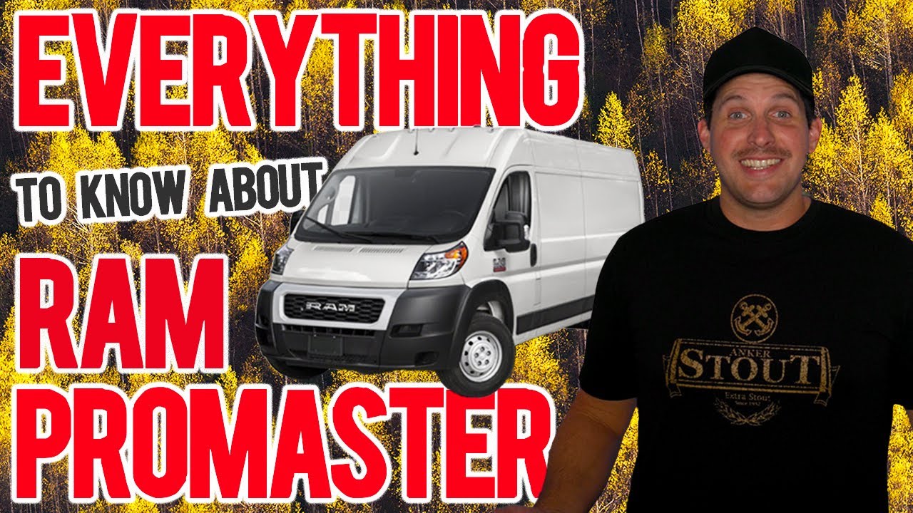 RAM PROMASTER VAN | Everything You Need To Know If You’re NEW TO VAN LIFE