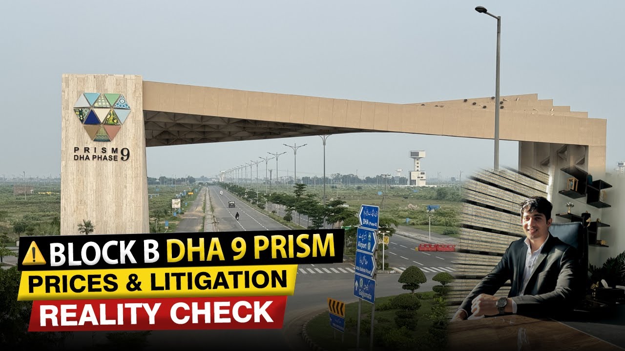 DHA 9 Prism Sector B On-Ground Visit | Latest Prices & Development