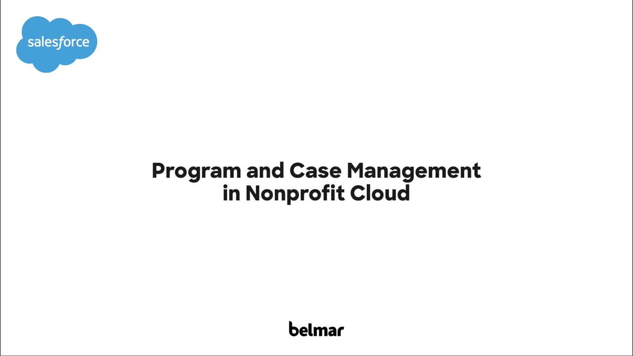 Ch. 1: Case Management - [Demo] Case & Program Management in Nonprofit Cloud