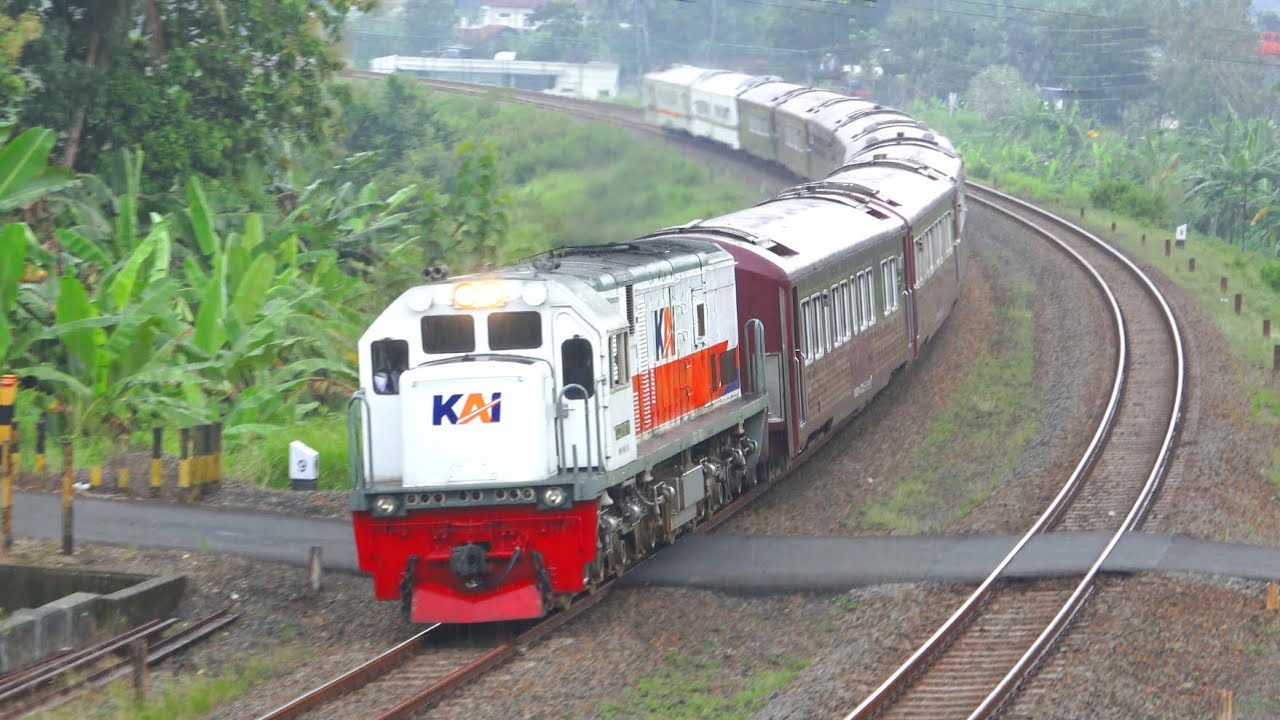 KERETA API PANJANG‼️ MENEMUKAN 18 KERETA API DI TEROWONGAN DAN PERLINTASAN