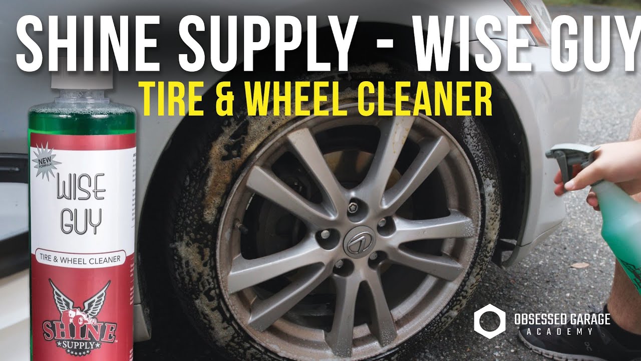 Shine Supply Wise Guy - Incredibly Powerful Wheel and Tire Cleaner