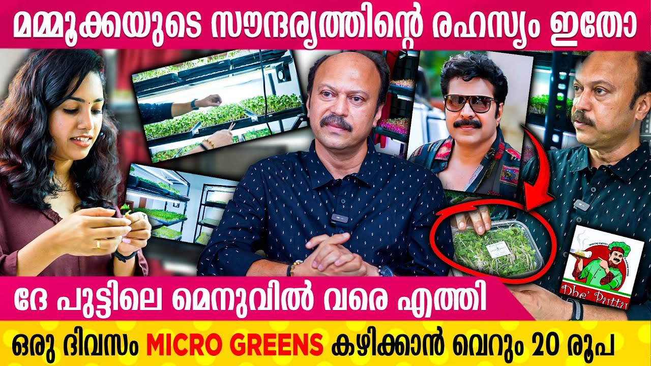 മലയാളികളെ അത്‍ഭുതപ്പെടുത്തിയ ഒറ്റമുറിയിലെ മൈക്രോ ഗ്രീൻ കൃഷി | Ajay | Grow Microgreens