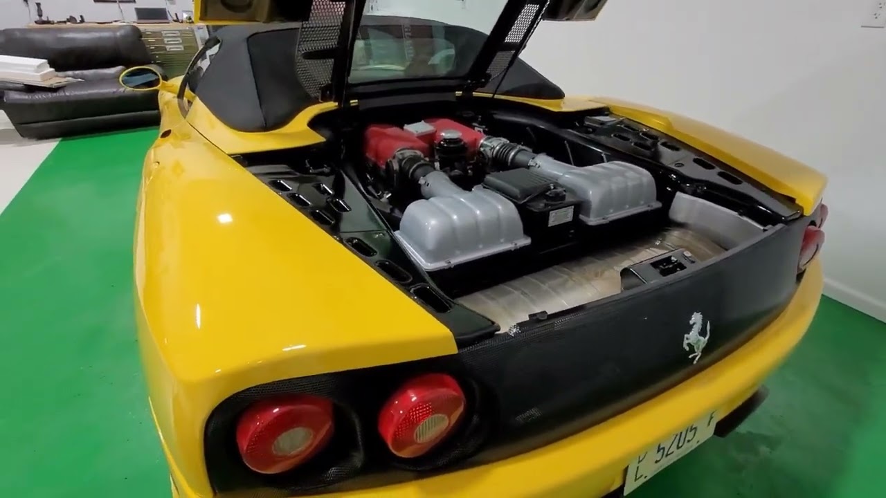 Ferrari 360 Standard ECUS to Ferrari Challenge ECUS & Challenge Exhaust & Compression Check