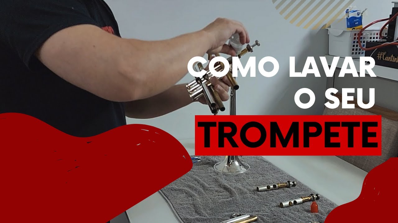 COMO LAVAR O SEU TROMPETE