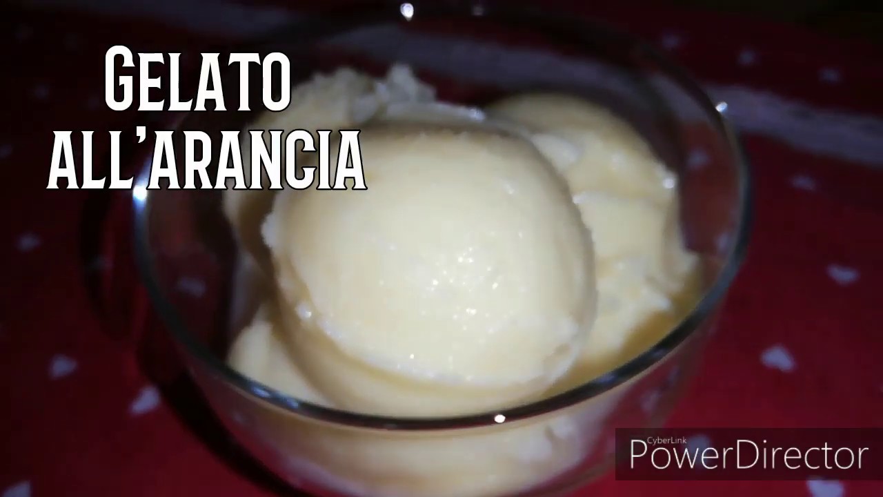 Gelato all'arancia con monsieur cuisine o bimby senza lattosio #MonsieurCuisineConnect