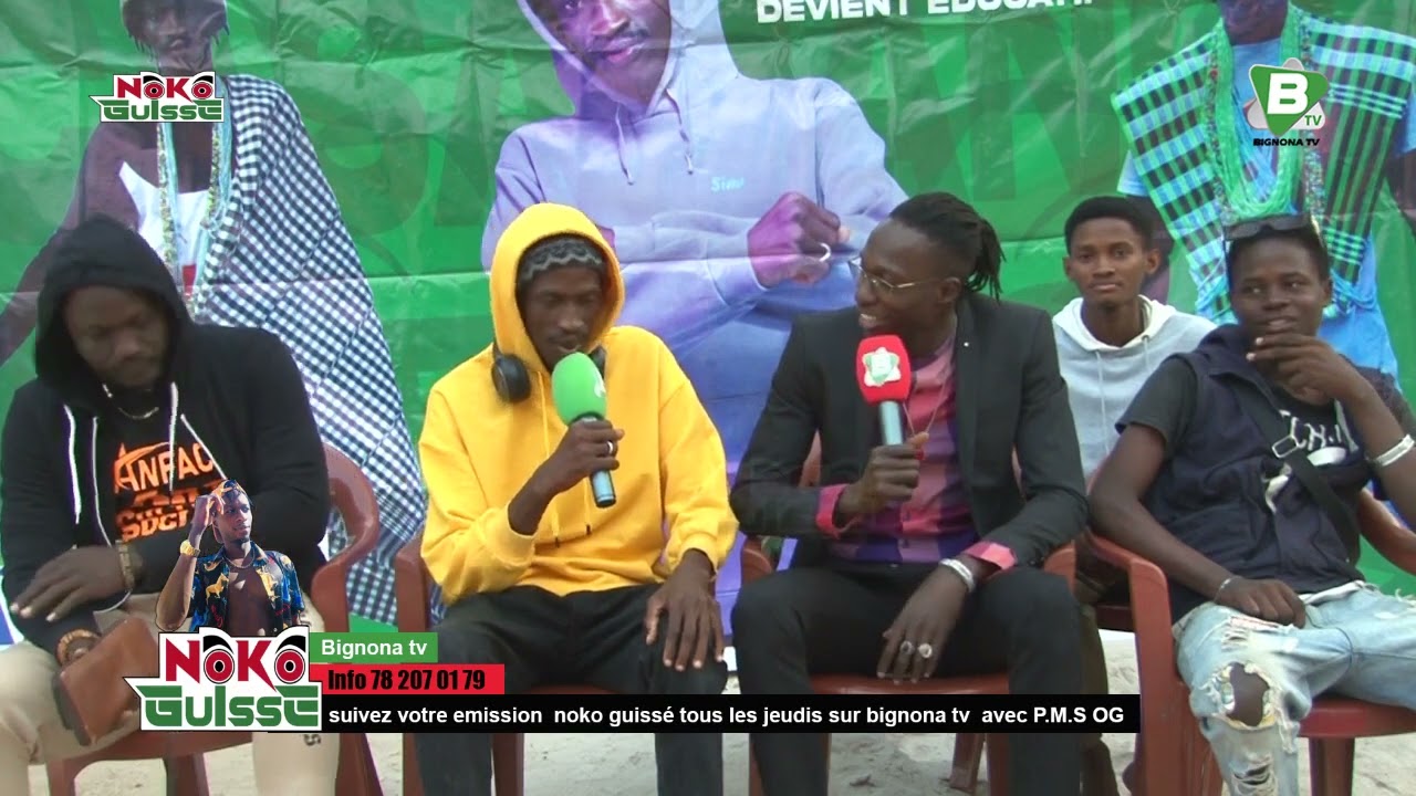 🛑 Nasa MC invité sur BIGNONA TV dans l'émission NOKO GUISSE avec PMS