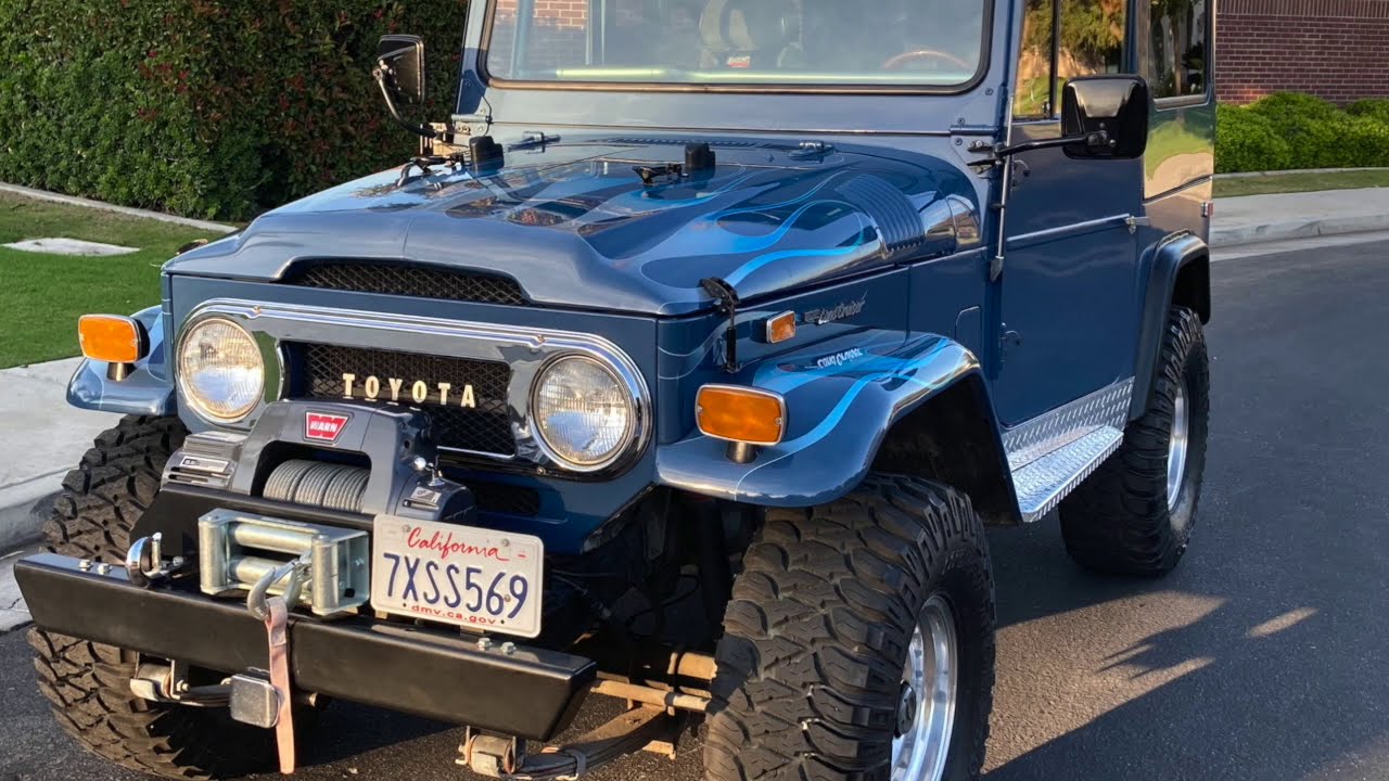 Sold - 1971 FJ40 - SBC V8 / Automatic For Sale