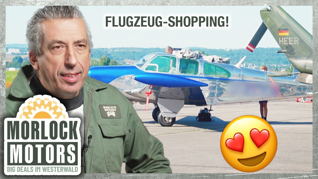 Auf zum HERZENS-Flugzeug T-28! ✈️😍 Verfällt Michael in einen Flugzeug-Kaufrausch? | Morlock Motors