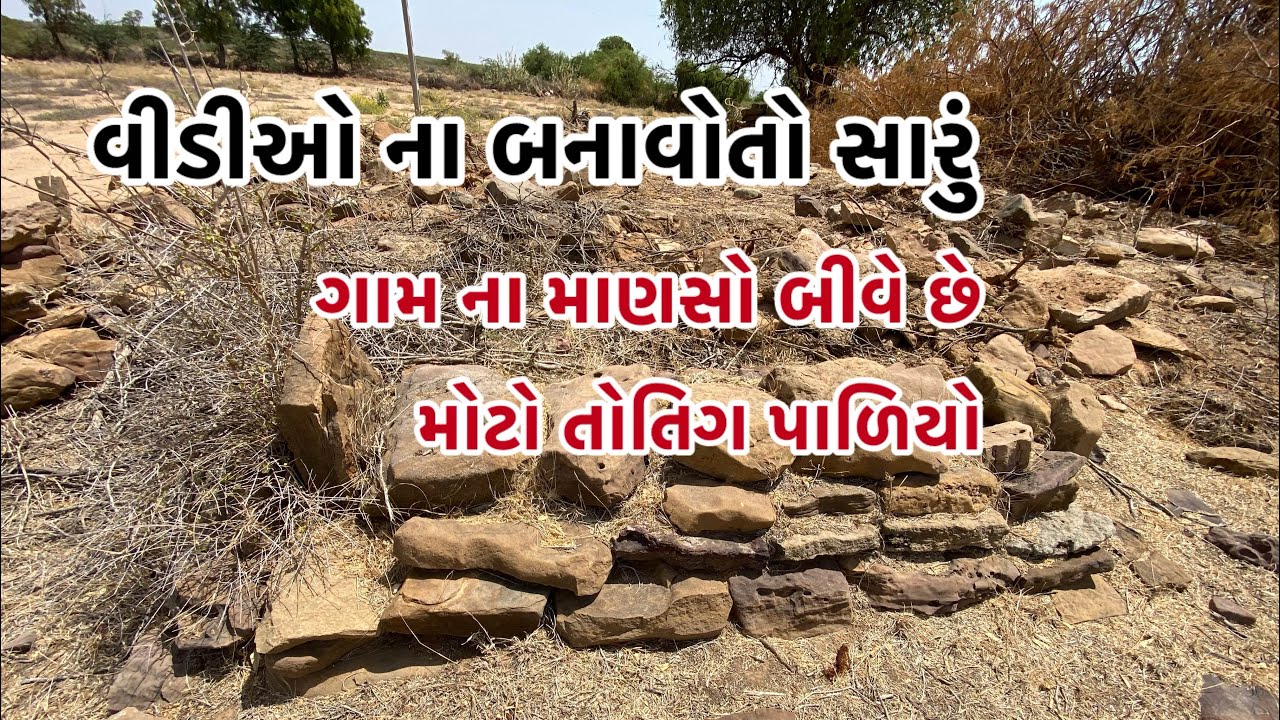 વીડીઓ ના બનાવોતો સારું ગામ ના માણસો બીવે છે જાળના જુમકડા માં એક મોટો તોતિગ પાળીઓ