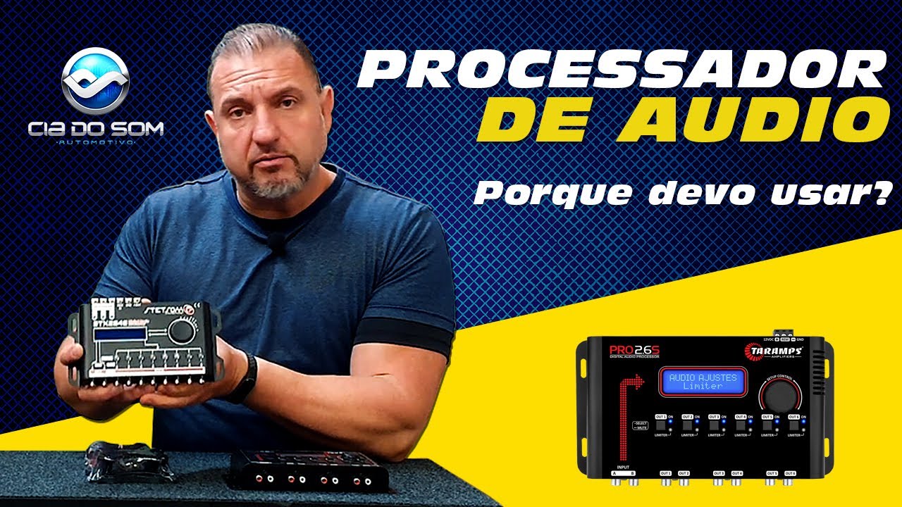 Quando devo usar processador de &aacute;udio? #stetsom #taramps  #somautomotivo #caixadesom #caixabob
