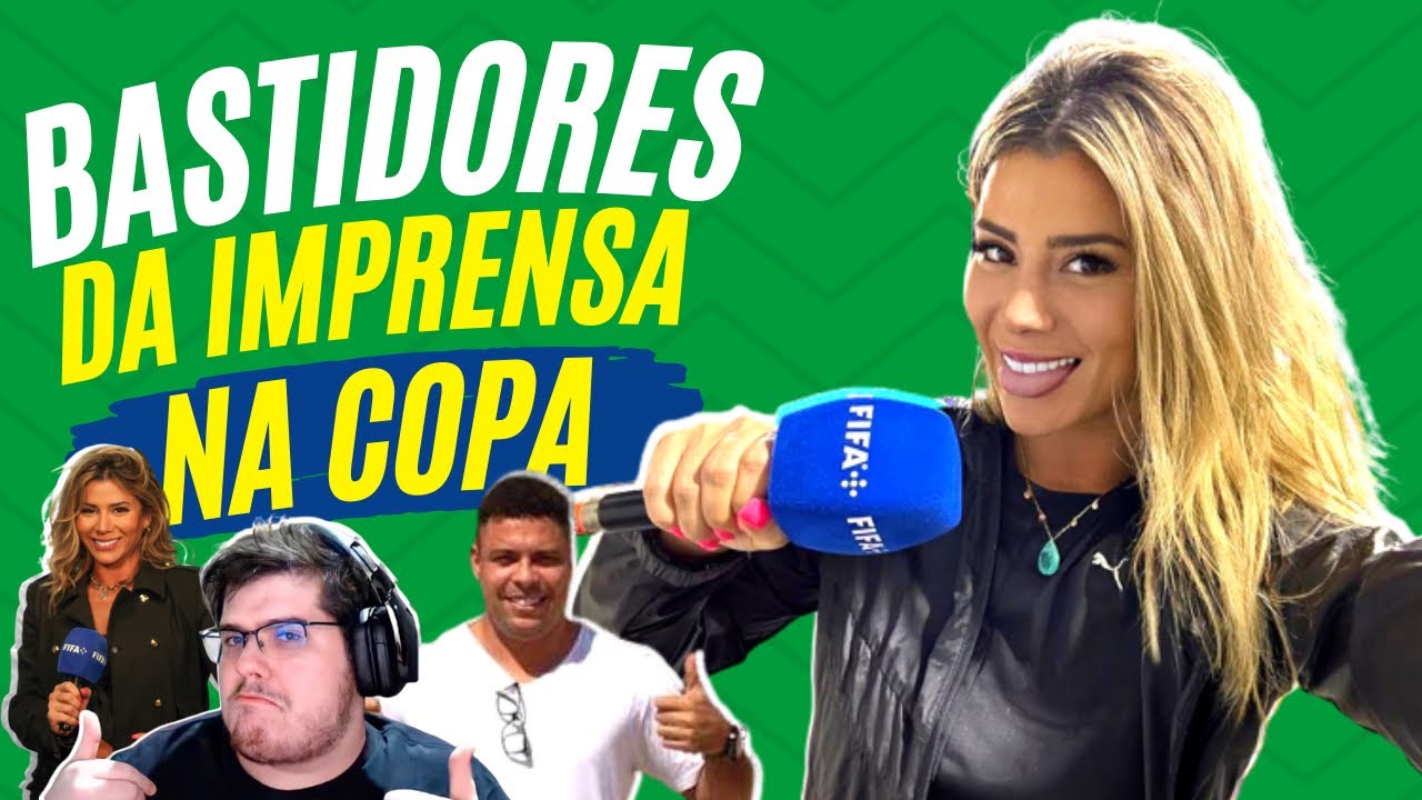 A IMPRENSA FOI BEM TRATADA NA COPA DO MUNDO? VEM VER COMIGO!