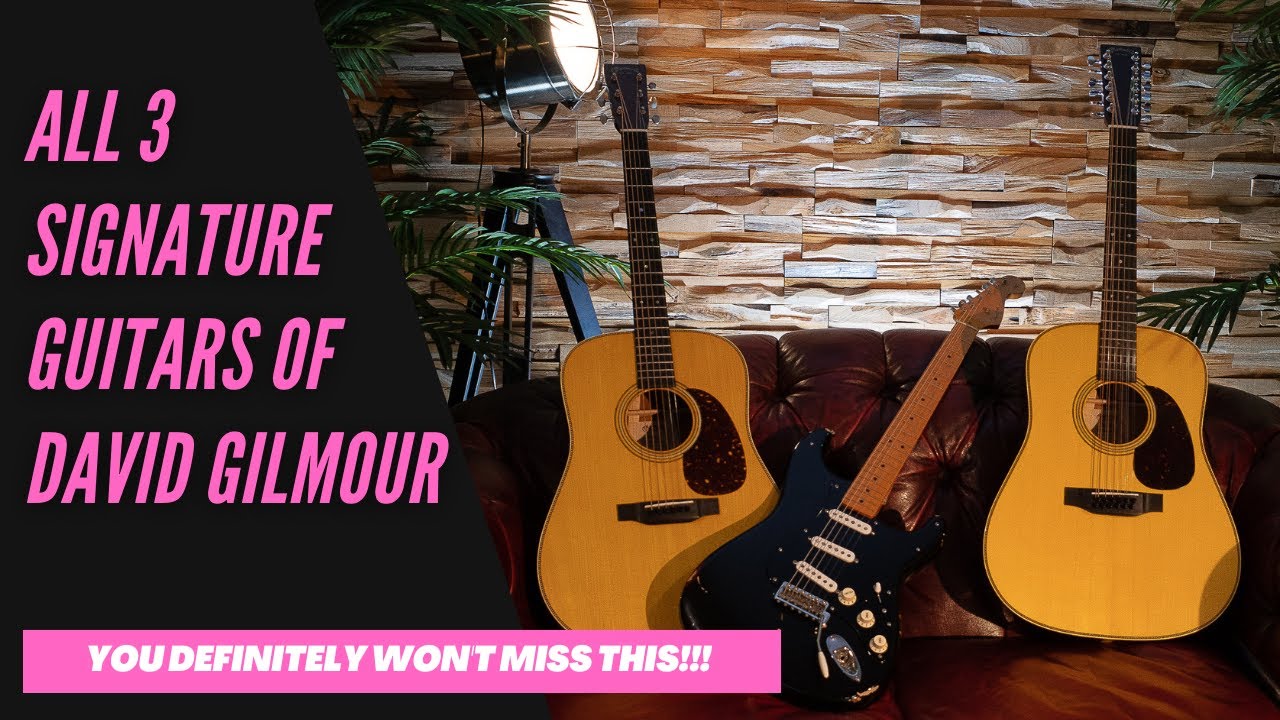 ALL 3 David Gilmour signature guitars tested !!!