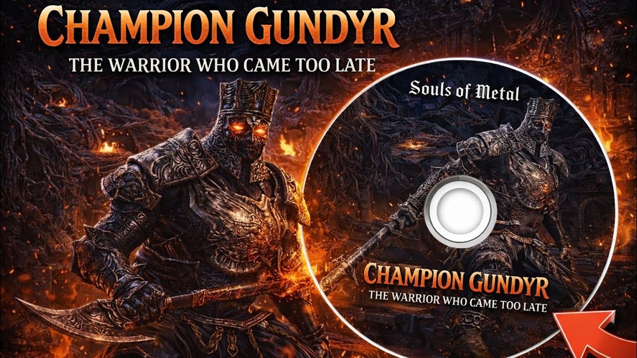 🔥 CHAMPION GUNDYR — THE WARRIOR WHO CAME TOO LATE 🔥(Inspirado em Champion Gundyr de Dark Souls III