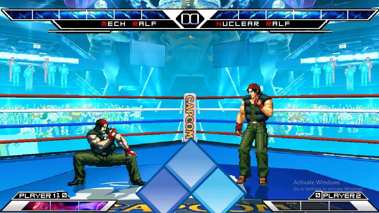 [KOF Mugen] Mech Ralf Vs Nuclear Ralf